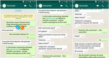 “WhatsApp”da evli qadınla rekord qıran yazışma...