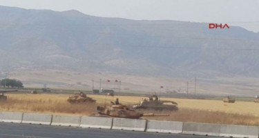 Türkiyə İraq sərhədinə qoşun topladı