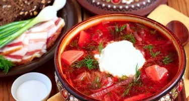 Borş yeməyinin hazırlanması