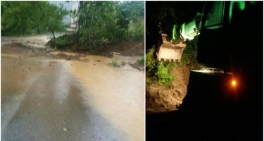 Masallıda torpaq sürüşməsi