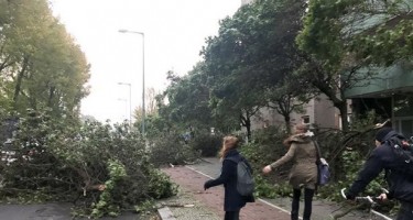 Polşada dəhşətli qasırğa