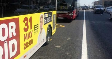 Avtobuslar üçün xüsusi hərəkət zolaqları yaradılacaq