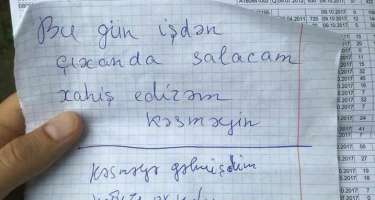 "Azərişıq"ın əməkdaşı ilə vətəndaşın gülməli yazışması