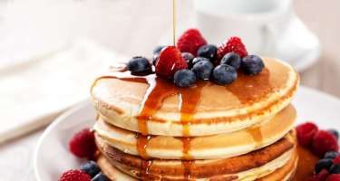 Asan hazırlanan "pancake" 