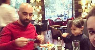 Xatirə həyat yoldaşı ilə  Budapeştə...