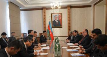 Elmar Məmmədyarov çinli nümayəndə heyətini qəbul edib