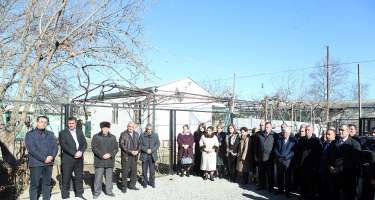 Bir qrup Qarabağ müharibəsi əlili və şəhid ailəsinə ev verilib