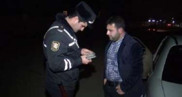 Sərxoş sürücülərə Yeni il "hədiyyəsi"