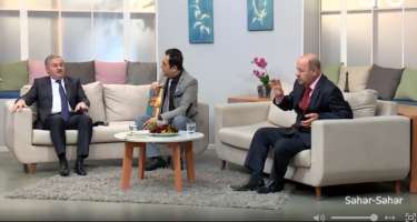Əli Mirəliyev canlı yayımda oğlunu