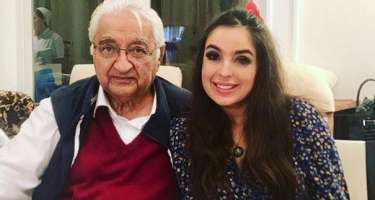 Leyla Əliyeva babasını təbrik etdi 