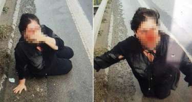 Müştəriyə hücum edən Uber sürücüsü 