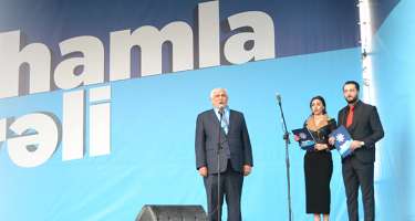 Şamaxıda 10 min nəfər "İlhamla irəli" dedi