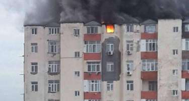 Bakıdakı yanğın xəbəri YALAN ÇIXDI