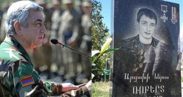 Sarkisyandan aprel döyüşçülərinin ailələrinə təhqir