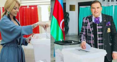 Prezident seçkisində bu məşhurlar iştirak etdi