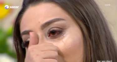 Damla efirdən "dostum" deyib fəryad etdi