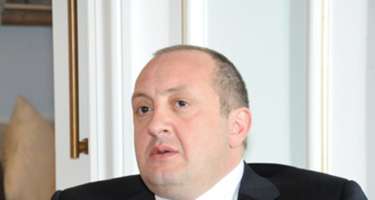 Georgi Marqvelaşvili İlham Əliyevi prezident seçkilərində inamlı qələbəsi münasibətilə 