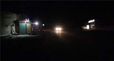 BAKI: Yollar zülmətə qərq olunub