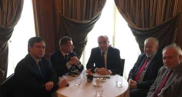 Parisdə Elmar Məmmədyarovun həmsədrlərlə görüşü 
