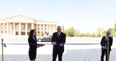 Naxçıvan Müəllimlər İnstitunun yeni binasının açılışı olub