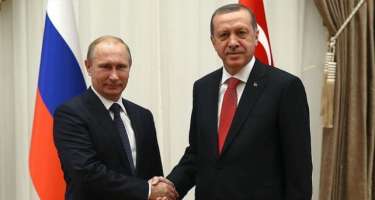 Ərdoğan və Putin telefon danışığı 
