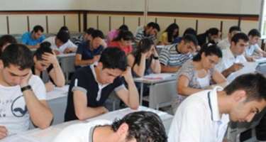 Bu gün magistraturaya qəbul imtahanının