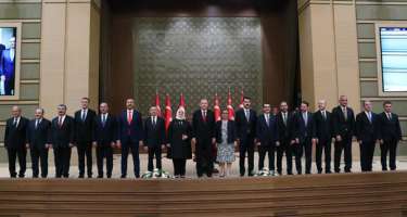 Türkiyənin yeni Nazirlər Kabineti