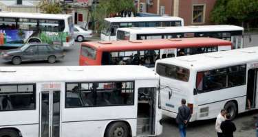 Bakıda avtobusda insident