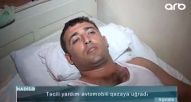 “Hamilə aparırdım” – Qəzaya düşən təcili tibbi yardım maşınının sürücüsü DANIŞDI – 