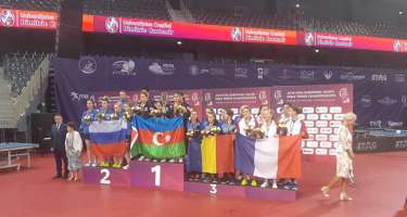 Stolüstü tennisçilərimiz Avropa çempionu 