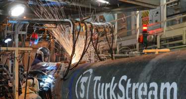 “TurkStream”in Türkiyədəki sahil kəsişməsi üzrə
