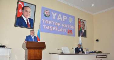 YAP Tərtər rayon təşkilatının yaranmasından