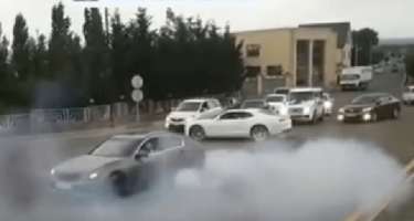 Toy karvanında “avtoşluq” edən sürücü tutuldu