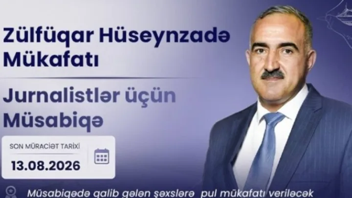 Jurnalistlər üçün müsabiqə başladı - 