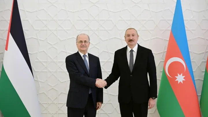 İlham Əliyev Fələstinin Baş nazirini qəbul etdi