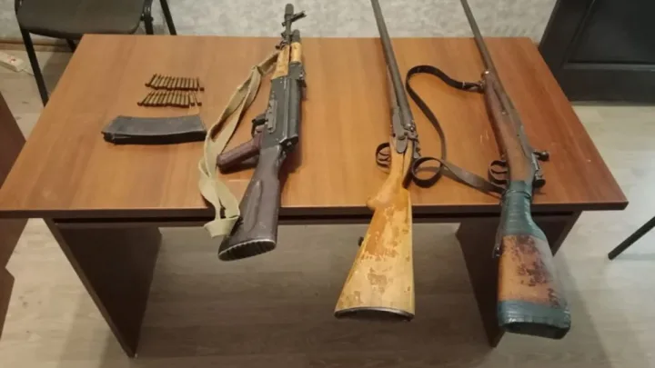 Qanunsuz saxlanılan 14 tüfəng aşkarlanıb