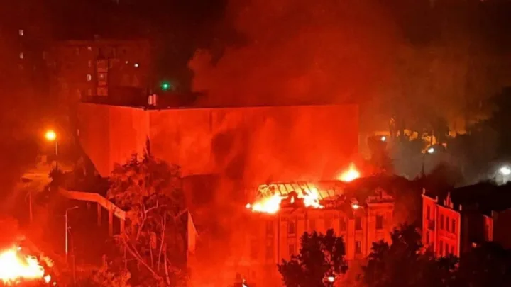 Azərbaycanın Ukraynadakı səfirliyinə yaxın ərazilər vuruldu