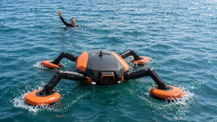 Suda boğulanları xilas edən robot hazırlanıb 