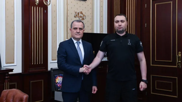 Ceyhun Bayramov Ukrayna Prezident Ofisinin rəhbəri ilə görüşüb