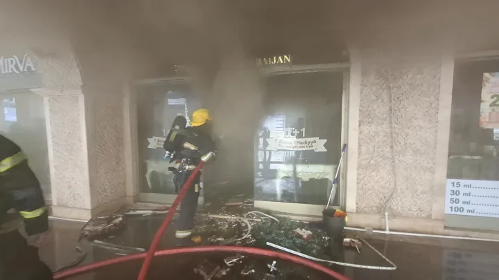 Bakıda binada baş verən yanğın söndürüldü