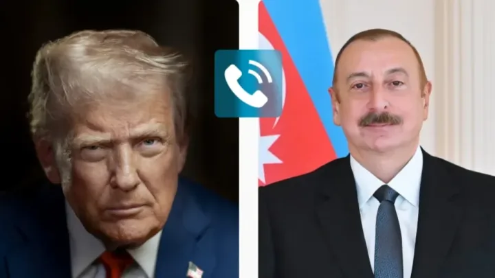 İlham Əliyev Donald Trampla danışdı