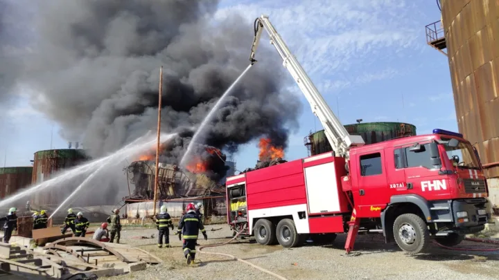 Bakıda baş verən yanğın söndürüldü -