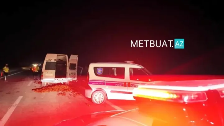 Bakı-Qazax yolunda 2 nəfərin öldüyü qəzanın 