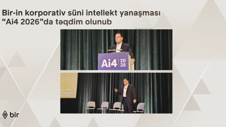 “Bir”in korporativ süni intellekt yanaşması ABŞ-də keçirilən “Ai4 2026”da təqdim olunub