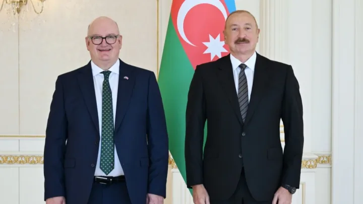 Prezident Böyük Britaniyanın yeni səfirini qəbul etdi -