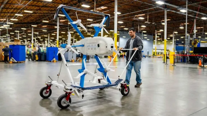 Amazon sifarişləri dronlarla 30 dəqiqəyə çatdıracaq