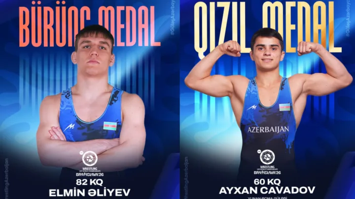Azərbaycan güləşçisi ardıcıl 2-ci dəfə dünya çempionu olub