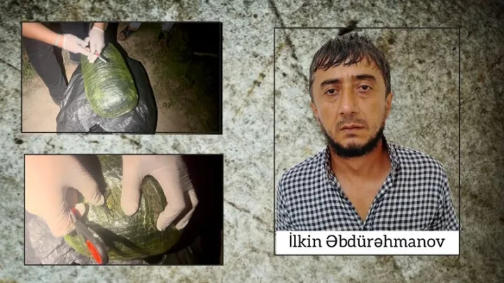 Sabirabadda 8 kiloqram narkotik aşkarlandı