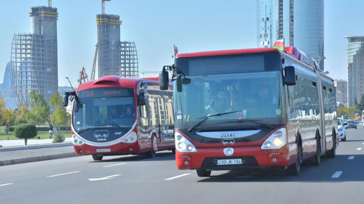 Bakıdakı bu marşrutun hərəkət sxemi dəyişdirildi