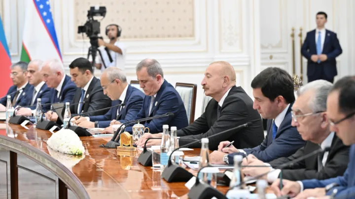 İlham Əliyev Zəngəzur dəhlizindən danışdı
